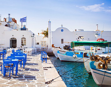 Anlegestelle in einem griechischen Fischerdorf