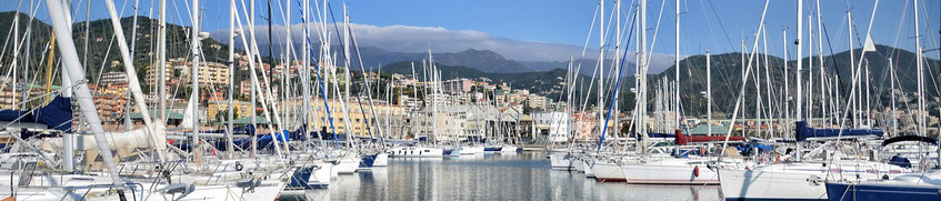 Boots-Kaskoversicherung: Segelboote gesichert im Hafen von Porto