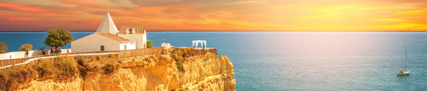 Sonnenuntergang Segeln Algarve
