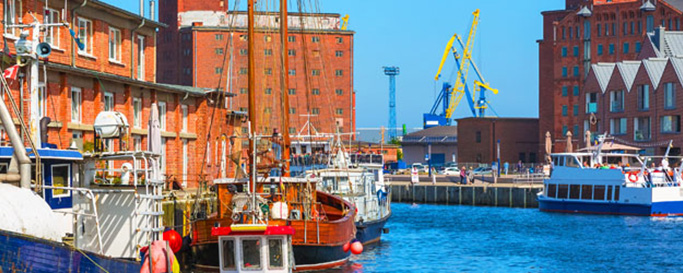 Segeln Wismar: Hafengelände