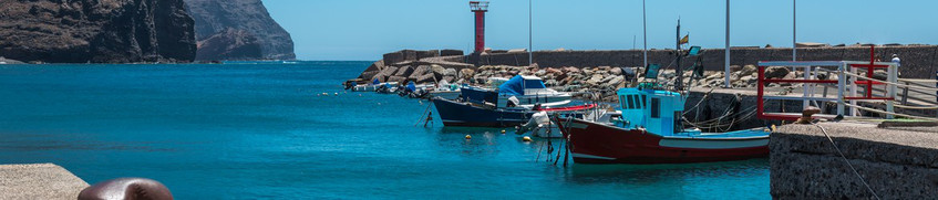 Segeln Kanaren: Segelboote im Anlegehafen
